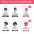 thumbnail image 5 of Besttravel Kids Bike Helmet, Toddler Bicycles Helmets for Ages 3-8 Years Boys Girls, Multi-Sport Kids Helmet for Bicycles Skateboarding Scooter Balance, Pink, 5 of 8