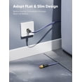 thumbnail image 4 of Cable Ethernet plano de alta velocidad Snowkids Cat 8 de 15 pies/4,6 m, 4 of 6