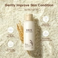 thumbnail image 6 of Rice Toner, Rice Toner for Face, Milky Toner for Glowing Skin, Korean Rice, Glow Essence with Niacinamide, Hydrating for Dry, Dull, Combination Skin, Vegan, Fragrance Free, 6 of 7