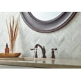 thumbnail image 2 of Delta Linden Two Handle Widespread Bathroom Faucet in Venetian Bronze 3594-RBMPU-DST, 2 of 5