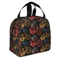 thumbnail image 2 of Balery Compass And Mountains In Bicycle Wheels1 Bolsa de Almuerzo Aislada – Caja de Almuerzo con Papel de Aluminio Grueso, Mantiene la Comida Fresca por 4 Horas, 2 of 8