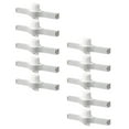 thumbnail image 3 of Shisuyan Food Pouch Clip White 10Pcs 5.3X2.1X1.4in, 3 of 8