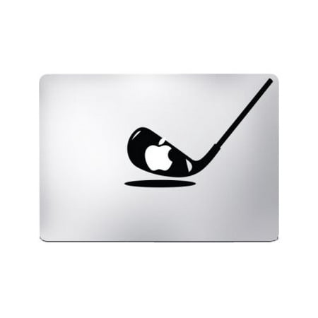 Mac Decals Golf Club - Notebook top decal - black (Best Black Friday Deals On Golf Clubs)