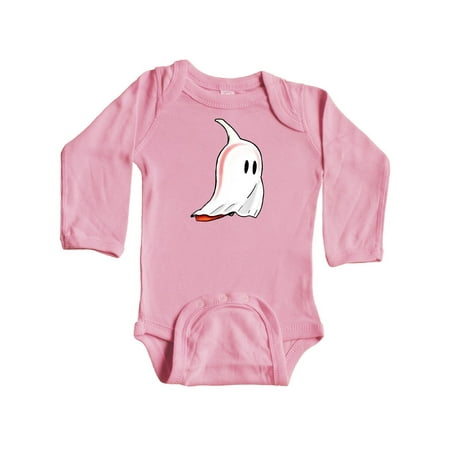 

Inktastic Cute Ghost Pepper Gift Baby Boy or Baby Girl Long Sleeve Bodysuit