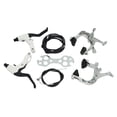 thumbnail image 1 of Colaxi Bike Brake Set Handle Replacement Maintain Accessories Universal Front and Rear Calliper Brake Levers for Work Cycling Garage Argent, 1 of 8