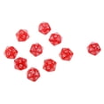 thumbnail image 4 of 20 Dados de veinte caras perfke D20 para jugar RPG Party Game Toy rojo y negro, 4 of 7