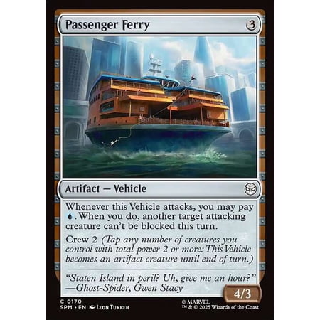 MtG Marvel's Spider-Man Common Passenger Ferry #170