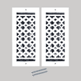thumbnail image 6 of Prima Decorative Hardware, Floor Register A/C, Vent Cover , Modern, 4" x 10", Satin, Aluminum, 2 Pcs, 6 of 15