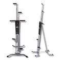 Maxi Climber Vertical Stepper Total Body Workouts, Adjustable Climbing