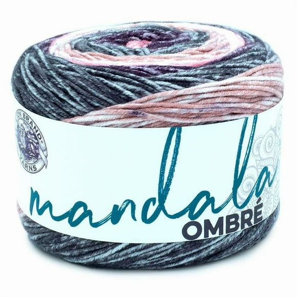 Lion Brand Yarn 511-213 Mandala Ombre Felicity Ombre Cake Yarn