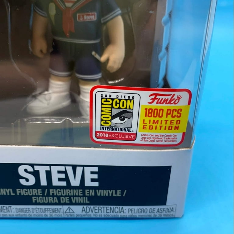 Funko Pop! Stranger Things – Steve Harrington (Scoops Ahoy) Figura De Vinilo De 9,5 Cm, Coleccionable Oficial Para Fans Y Regalos