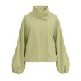 thumbnail image 6 of IUYRTFE Women's Zip Up Hooded Jacket Long Sleeve Casual Lightweight Outerwear Coat, 6 of 6