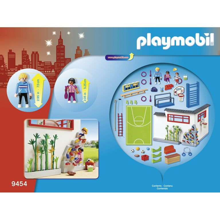 Playmobil Extension Gym Construction Game Clear