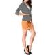 thumbnail image 4 of Blazer de rayas negro de manga larga con solapa de pico para mujer Inspire Chic 2XL, 4 of 8