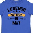 thumbnail image 4 of Inktastic Legends Are Born in May Boys or Girls Toddler T-Shirt, 4 of 5