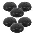 thumbnail image 1 of unbranded 6Ud Botones Grandes Negros De Piel PU Para Ropa Con Calidad Duradera Y Fácil, 1 of 8