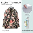 thumbnail image 5 of Pioneer Flower Backpack for School,Cute School Bag,Schoolbag with Adjustable Shoulder Straps & Padded Back,15.3"x11"x7.1".﻿, 5 of 6