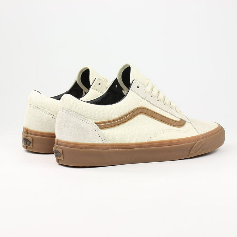 Vans Old Skool Side Stripe White Men's Classic Skate Shoes Size 11 - Walmart.com