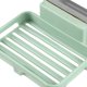 thumbnail image 5 of Jabonera para baño, organizador de jabonera montado en la pared, estante de almacenamiento (verde) Likrtyny Para estrenar, 5 of 6
