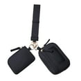 thumbnail image 4 of EHJRE Keychain Wristlet Wallet Bag Fashion Double Pouch for Camping Fishing Trekking Black, 4 of 9