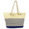 thumbnail image 1 of CHUANK Women‘s Adult Paper Straw Beach Bag Navy, 1 of 4
