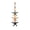 A, variant on Kilougeis Lighted Coastal Wooden Starfish & Fish Hanging Decor,Beach Wall Decor with Warm Led Lights for Bathroom,Porch,Home Decoration