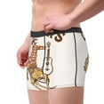 thumbnail image 2 of Xecao Cowboy Rodeo Guitar Print Men's Underwear Boxer Briefs,Breathable Choice for Men's Underwear-XX-Large, 2 of 5