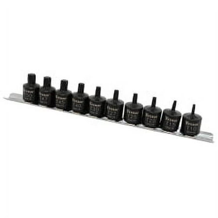 UPC: 0802090161421 | 10PC STUBBY STAR BIT SOCKET SET