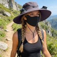 thumbnail image 6 of Kugisaki Summer Bucket Hat Sun Hat with Fans Solar Power & USB Charging Fishing Essentials for Women Men Camping Hiking Beach Gardening, 6 of 6