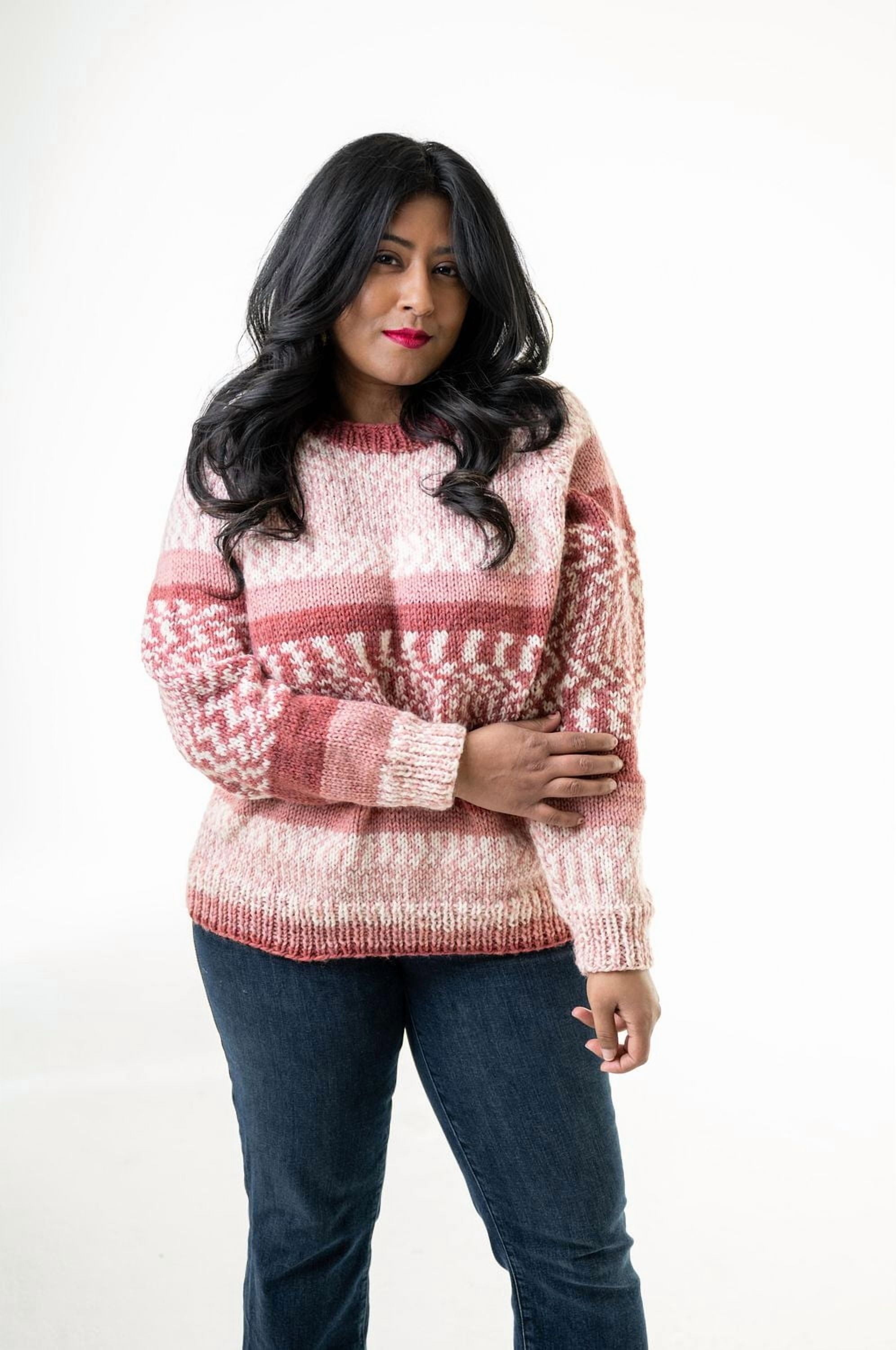 Fil Lion Brand Wool-Ease Fair Isle #4 Acrylique Laine Lot de 3 150g/318m