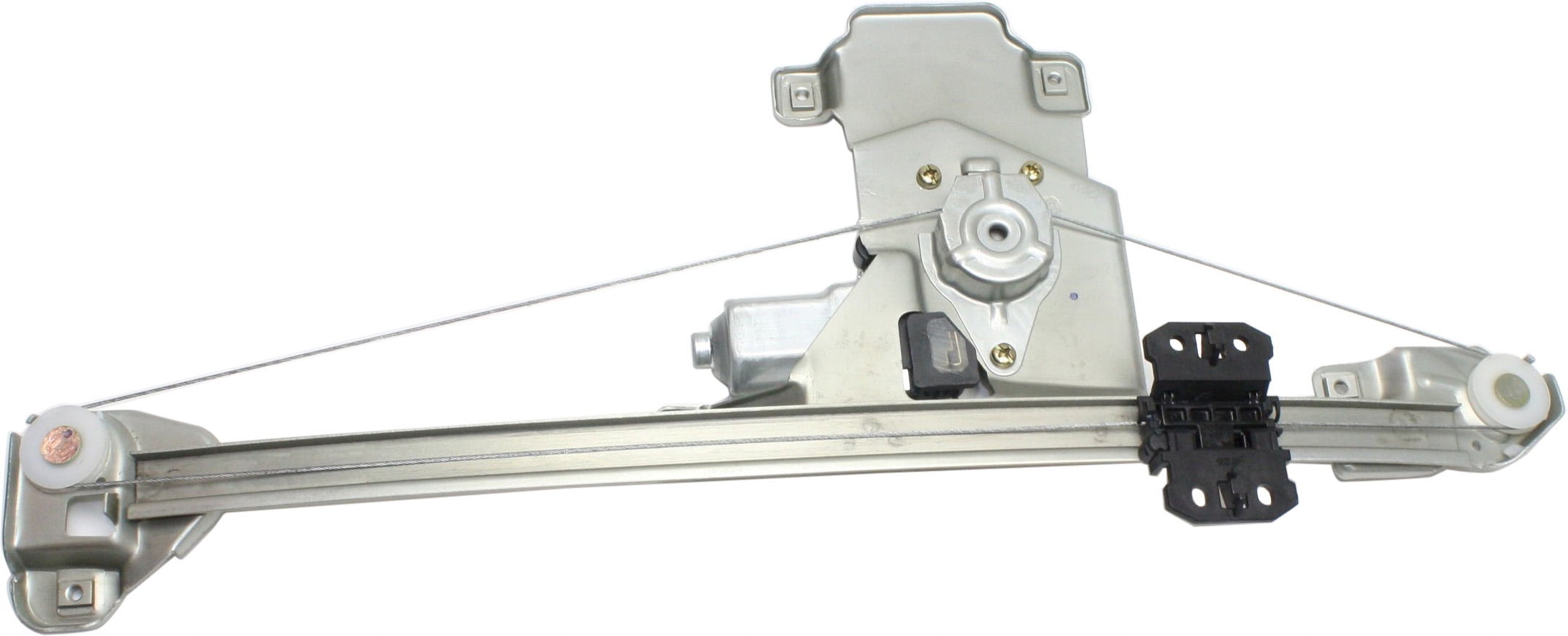 Window Regulator For 2004-2012 Chevrolet Colorado GMC Canyon Rear, Left Driver Crew Cab Pickup Power With Motor
