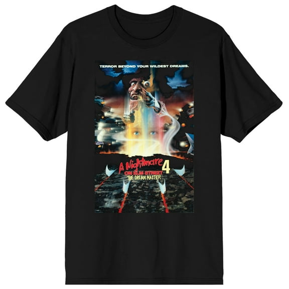 Terror Beyond Your Wildest Dreams Men's Black Graphic Tee-L