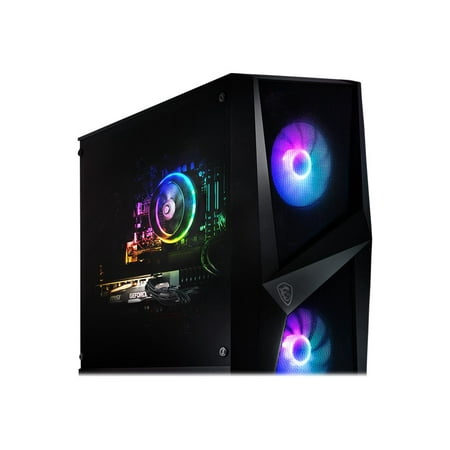 MSI - Codex ZS Gaming Desktop - AMD Ryzen R7-5700G  - 16GB Memory - NVIDIA GeForce RTX 3060 Ti - 500GB SSD - Black - Black