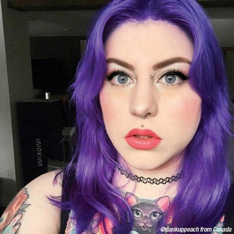 MANIC PANIC ULTRA VIOLET Classic High Voltage Semi-Permanent Hair Color, 4 fl oz