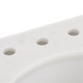 thumbnail image 4 of SEI Bobby 30" Contemporary Rattan Door and Marble Top Bathroom Vanity with Sink, White/Natural, 4 of 14