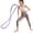 Purple 15LB, variant on Figure 8 Resistance Band, 8-Shaped Silicone Resistance Band with Massage Grip, Flex Sculpt Exercise Band for Strength Training & Fitness