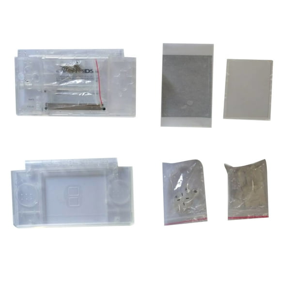 NATEFEMIN Kit de Coque Transparente Durable pour Console Nintendo DSL Upgrade r pour une Durabilité Améliorée
