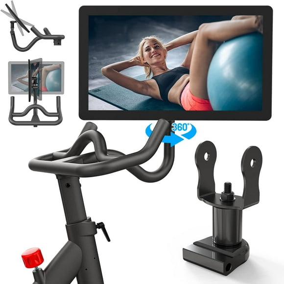 360 Degree Aviation Aluminum Screen Monitor Adjuster for Peloton Bike(Not Compatible with Peloton Bike +)