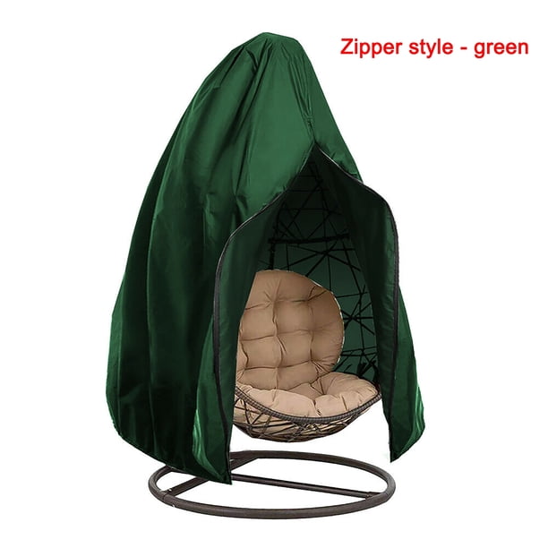 Cubierta Para Silla De Huevo Colgante Para Exteriores Tela De Poliéster Cubierta Impermeable Para Silla De Patio Protector De Cubierta Antipolvo Para Silla De Columpio De Huevo Con Cremallera Cubierta sonducket HA026755-03