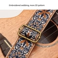 thumbnail image 4 of Nylon Ukulele Guitar Strap with Leather Ends Adjustable Length for Soprano Concert Tenor Baritone String Instruments, 4 of 7
