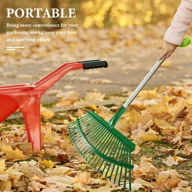Ciseaux de jardin - Râteau de feuilles - Outil de jardinage 320mm - Manche en bois et poignée en Ciseaux de jardin - Râteau de feuilles - Outil de jardinage 320mm - Manche en bois et poignée en
