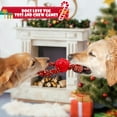 thumbnail image 2 of Christmas Dog Toys, 2 Pack Cotten Dog Rope Toys with Rubber Ball, Dog Gifts for Christmas, Tug of War Dog Toy for Small and Medium Dogs, 2 of 7