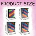 thumbnail image 3 of Rainbow Colorful Square Plastic Hand Model 3D Versatile Needle Drawing Hand Model Children's Handprint Plastic Crafts Toy, 3 of 9