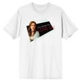thumbnail image 5 of Gossip Girl Blair Waldorf You Know You Love Me Men's White Graphic Tee-Medium, 5 of 6