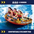 thumbnail image 3 of WOW Sports Super Thriller towable for Boating, 1-3 Person, 3 of 5