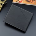thumbnail image 2 of Milisten Man Billfold Leather Wallet Multifunctional Small Purse Zippered Coin Purse Holder Fashion Multi Pocket Wallet, 2 of 5