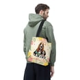 thumbnail image 3 of Happy Mother's Day Proud Basset Hound Mom All Over Print 3D Canvas Tote Bag Bassets Dog Breed Lovers Gifts Idea Reusable Handbag - 03003, 3 of 5