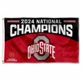 thumbnail image 1 of Bandera: Campeonato de fútbol universitario de los Ohio State Buckeyes 2024, 1 of 6