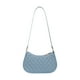 thumbnail image 2 of Bolso de hombro para mujer | Bolso bandolera de cuero de PU Fashion, correa ajustable, bolso casual ligero - Negro, blanco, azul, verde, 20,5x12,5x7cm, accesorio versátil para el día a día, 2 of 6