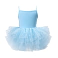 thumbnail image 3 of WOYY Little Girls Ballet Tutu Dress Spaghetti Strap Dancing Dress Leotard, Sizes 6-8Y, 3 of 3
